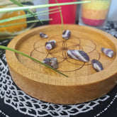 Suport din lemn de mango Seed of Life